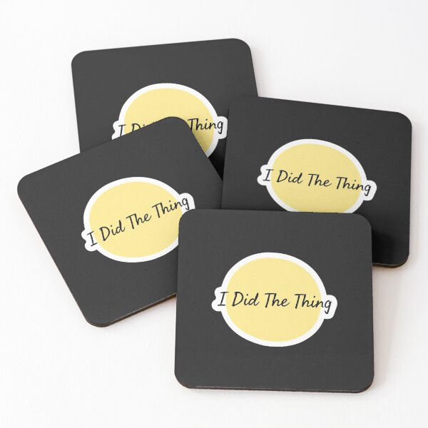 Item preview, I Did The Thing - Achievement Unlocked Motivation Sticker & Shirt designed and sold by arceeddesign.