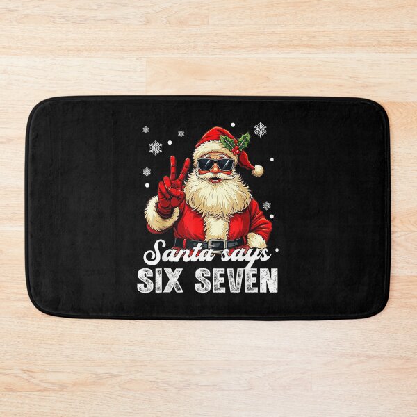 Item preview, Funny Santa Says Six Seven Christmas 67 Meme Xmas designed and sold by WayTBeenkenArt.