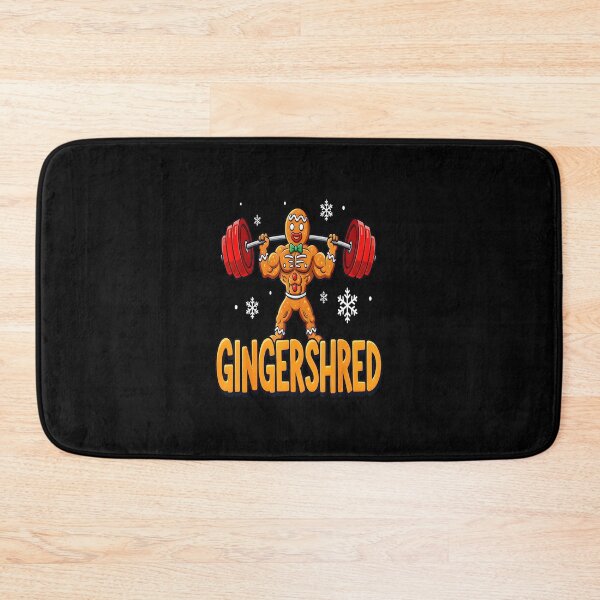 Item preview, Christmas Gingershred Gym Bodybuilding Funny  designed and sold by JEFDodsonArt.