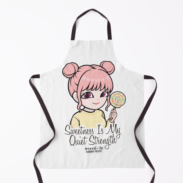 Item preview, Pastel Power Crew Sweetness Is My Quiet Strength Kawaii Pastel Aesthetic Girl Design designed and sold by P-L-Sardines.