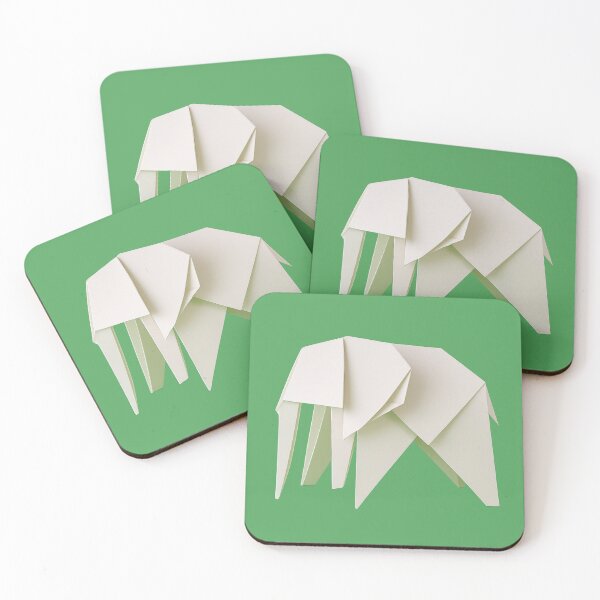 Item preview, Gentle Origami Elephant designed and sold by TheWonkyEaselCo.