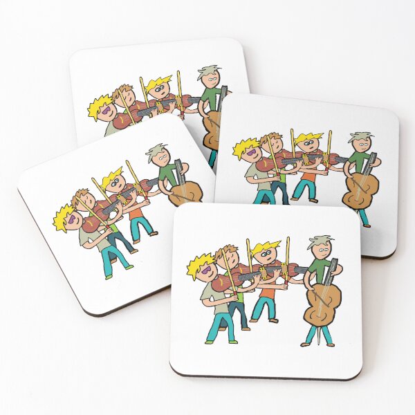 Item preview, String Quartet Stickman Ensemble designed and sold by Mark-Ewbie.
