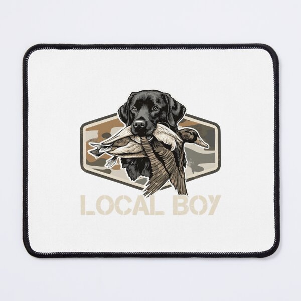 Item preview, Camo Southern Local Boy Duck Retriever Scene designed and sold by barrycantre11.