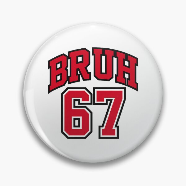 Item preview, Bruh Basketball Style Number Sixty Seven  designed and sold by barrycantre11.
