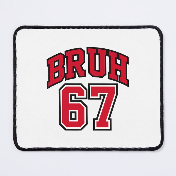 Item preview, Bruh Basketball Style Number Sixty Seven designed and sold by barrycantre11.