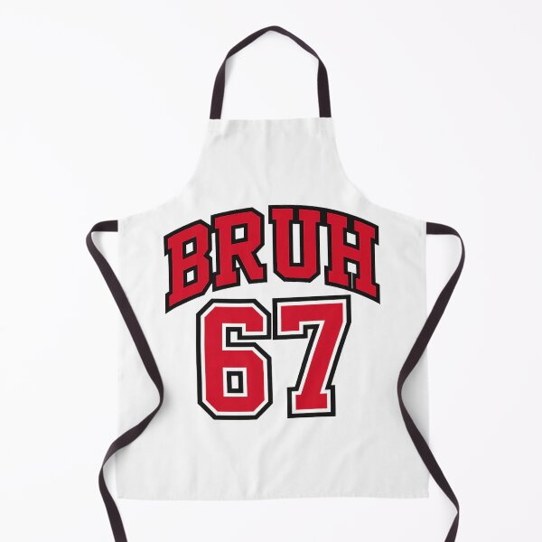 Item preview, Bruh Basketball Style Number Sixty Seven designed and sold by barrycantre11.
