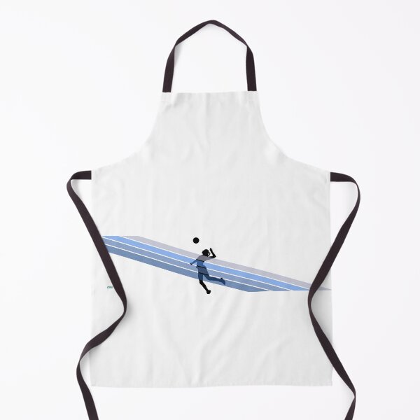 Item preview, Women's volleyball casual shirt - player smashing the ball in blue designed and sold by SlanTee.