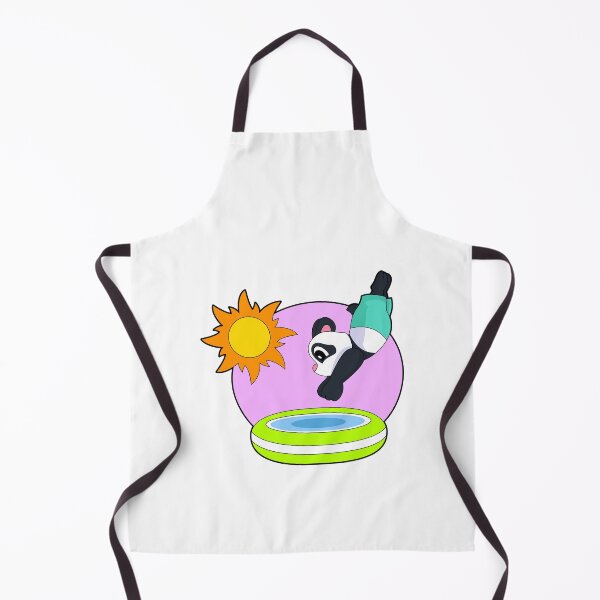 Item preview, Panda Swimming Swimming pool Summer designed and sold by Snabdesign84.