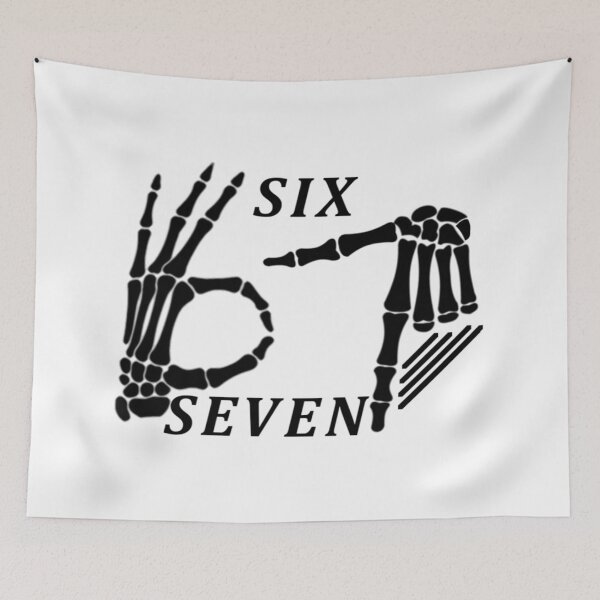 Item preview, Six Seven Meme Shirt | Funny 67 Graphic Tee for Gen Z designed and sold by YOUBIprint.