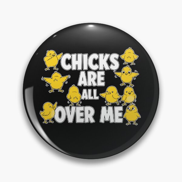 Item preview, Funny Chicks Are All Over Me Easter Chicken Cute Egg Hunt Costume  designed and sold by alenaz.