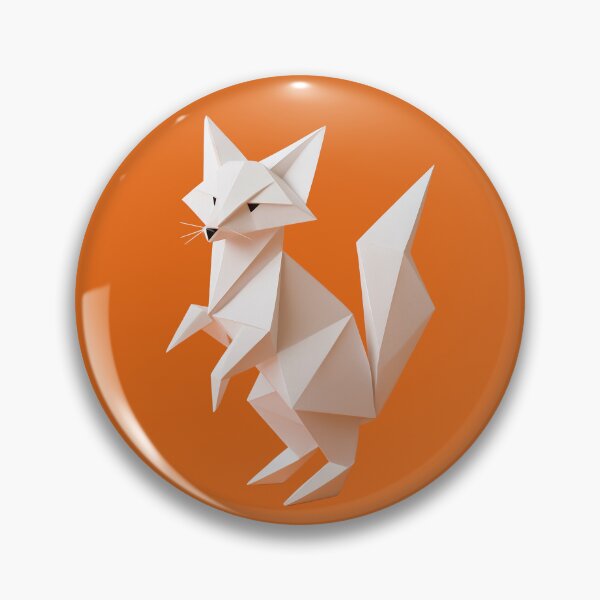 Item preview, Playful Origami Fox   designed and sold by TheWonkyEaselCo.