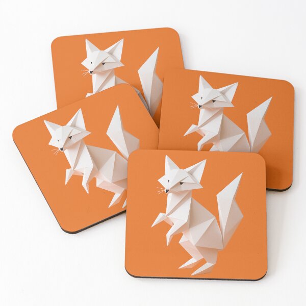 Item preview, Playful Origami Fox   designed and sold by TheWonkyEaselCo.