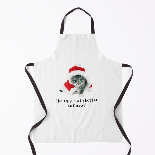 Item preview, Judgy Christmas Kitten Demands a Truly Legendary Holiday Party! designed and sold by deanogsi.