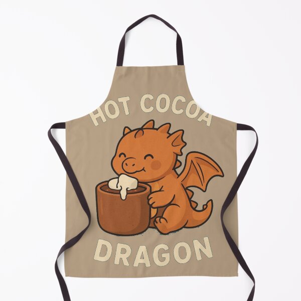 Item preview, Hot Cocoa Dragon T-Shirt – Cute Kawaii Cozy Winter Hot Chocolate Tee designed and sold by KDesignCrafts.