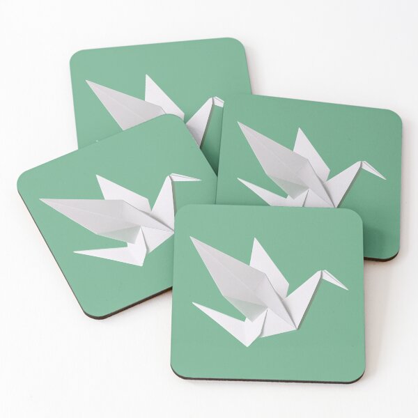 Item preview, Elegant Origami Crane in Flight designed and sold by TheWonkyEaselCo.