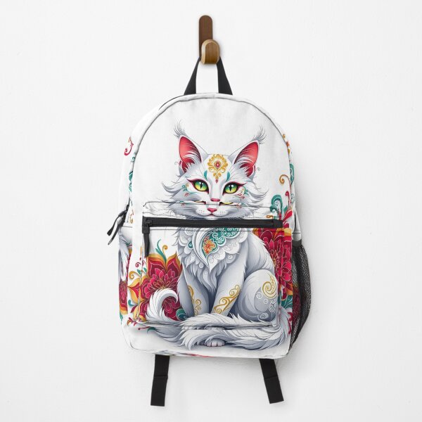 Item preview, White Exotic Cat designed and sold by Sharon Schwalbe.