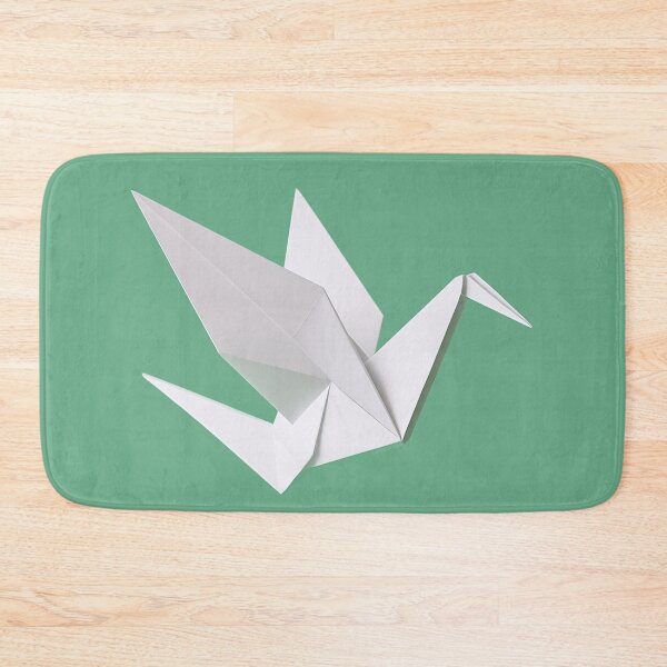 Item preview, Elegant Origami Crane in Flight designed and sold by TheWonkyEaselCo.