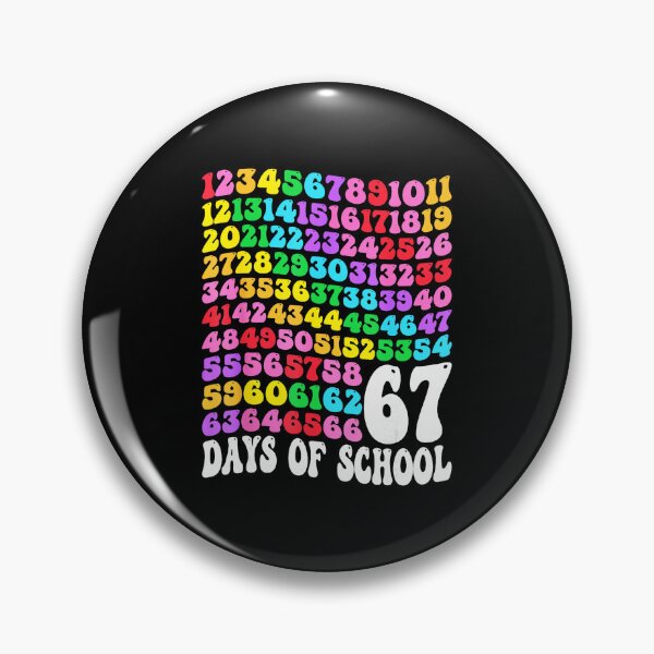 Item preview, 67th Day Of School Teacher Kids 67 Math Numbers 100th Days  designed and sold by gladysenglish.