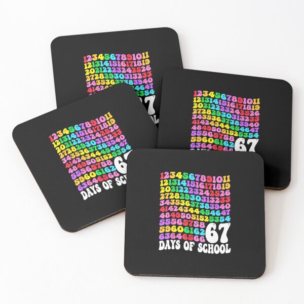 Item preview, 67th Day Of School Teacher Kids 67 Math Numbers 100th Days  designed and sold by gladysenglish.