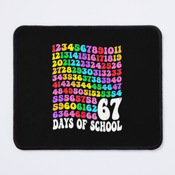 Item preview, 67th Day Of School Teacher Kids 67 Math Numbers 100th Days designed and sold by gladysenglish.