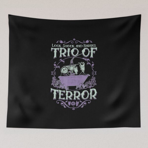 Item preview,  The Nightmare Before Christmas Trio Of Terror Retro  designed and sold by jeffgonzales.