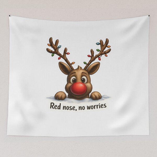 Item preview, Cute Christmas Reindeer with Lights designed and sold by Mastermind-Art.