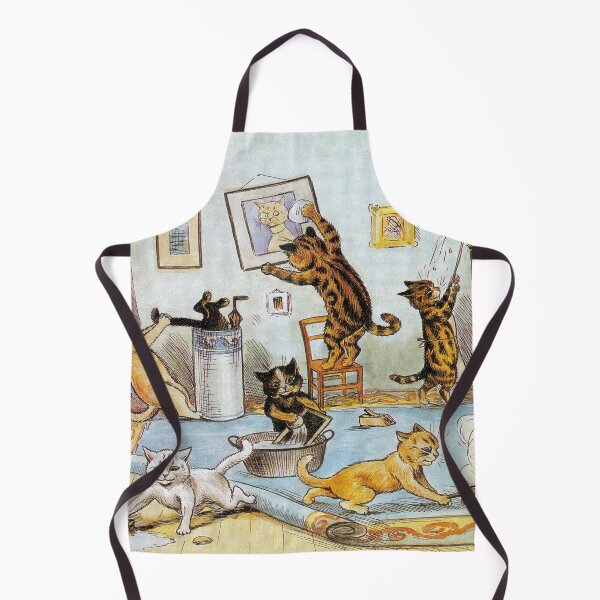 Item preview, Loise Wain Cats Housework help designed and sold by QualitySolution.