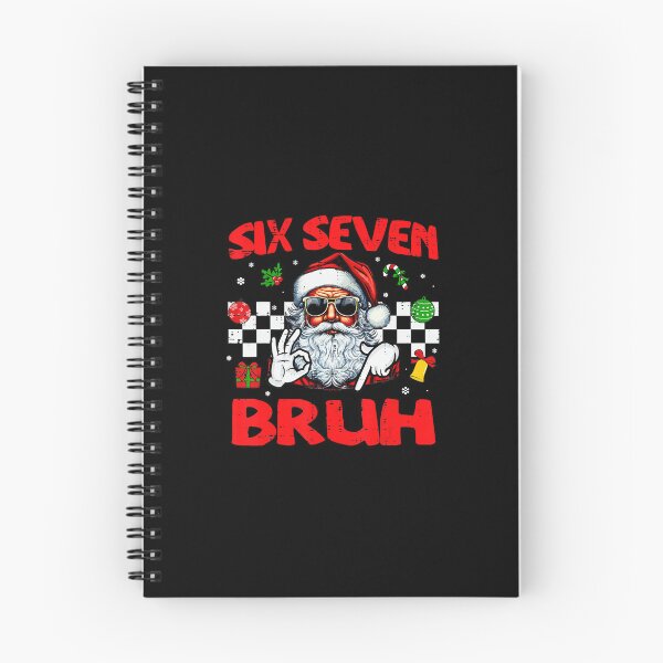 Item preview, Christmas Santa Six Seven Bruh 67 Meme  designed and sold by JEFDodsonArt.
