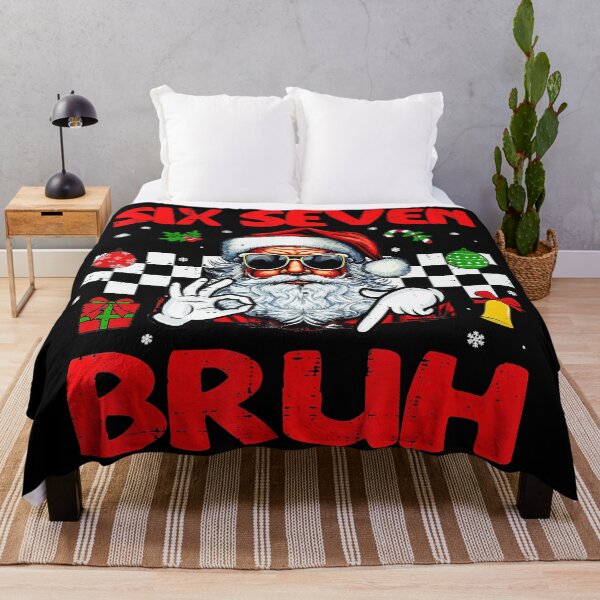 Item preview, Christmas Santa Six Seven Bruh 67 Meme  designed and sold by JEFDodsonArt.