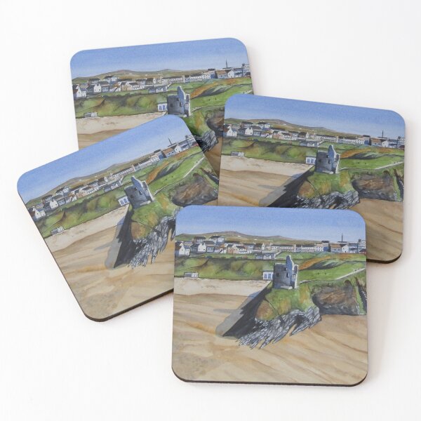 Item preview, Ballybunion, Co. Kerry, Ireland. Watercolor on 30x41cm paper. designed and sold by crowleyronan123.