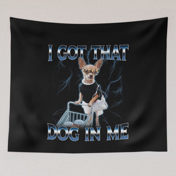 Item preview, I Got That Dog In Me Christmas Shopping Lover designed and sold by elderberry.
