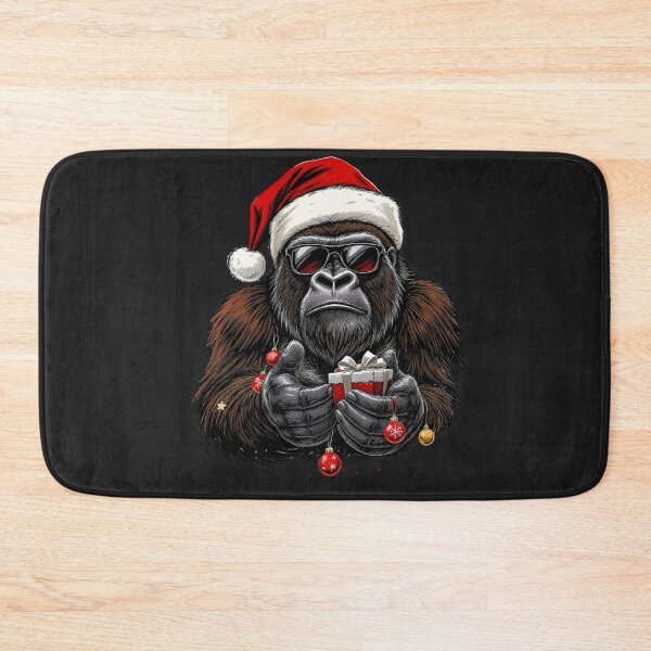 Item preview, Ultra-Premium Christmas Gorilla | Mountain Boss Claus designed and sold by ColorSplash123.