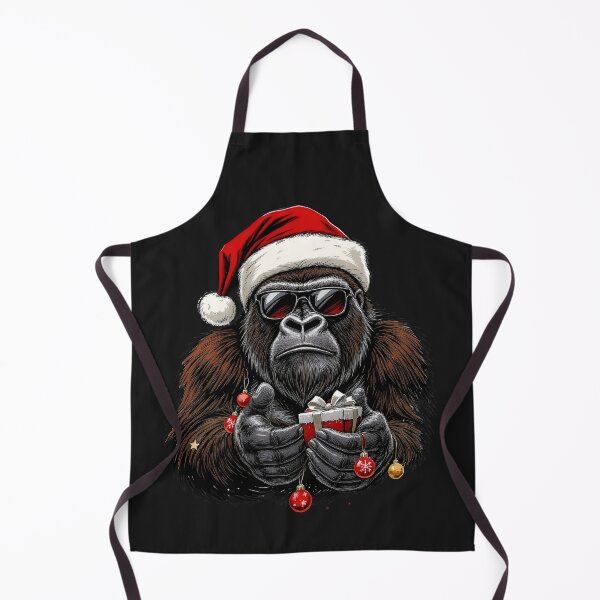 Item preview, Ultra-Premium Christmas Gorilla | Mountain Boss Claus designed and sold by ColorSplash123.