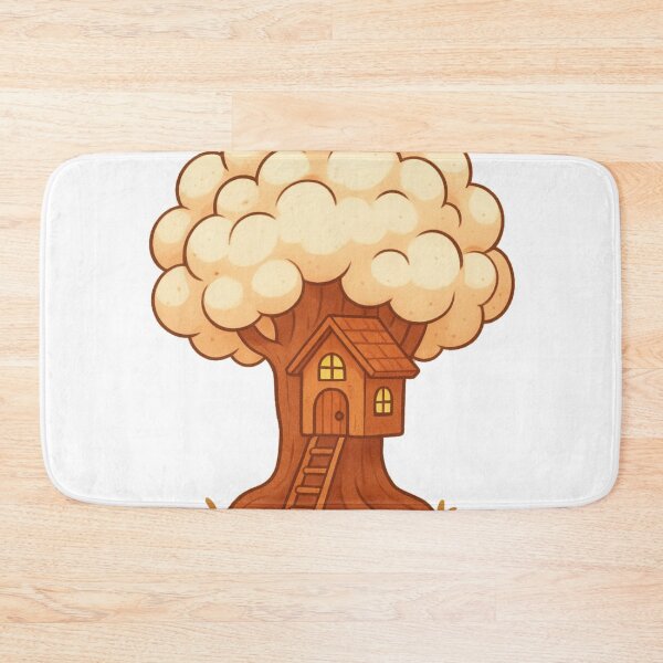 Item preview, Cozy Treehouse Dream Shirt – Cute Cartoon Nature Adventure Art Tee designed and sold by KDesignCrafts.