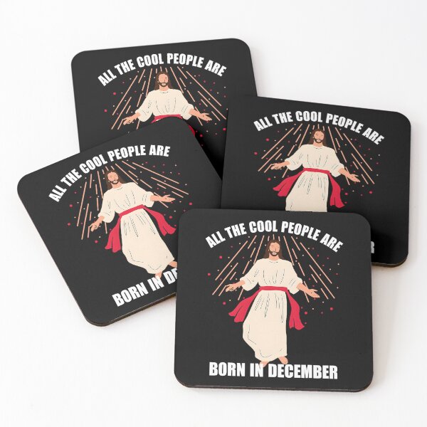 Item preview, Cool People Born In December Funny Jesus  designed and sold by cerima.