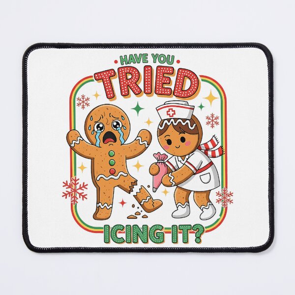 Item preview, Gingerbread Nurse Funny Icing It Holiday designed and sold by najaks.