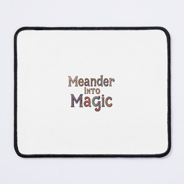 Item preview, Meander Into Magic – Boho Lettering Art designed and sold by BABUSHOP5.