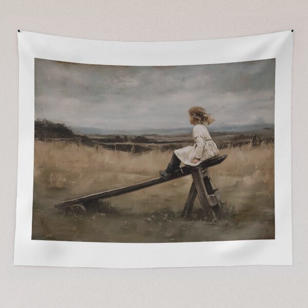 Item preview, Girl on a Seesaw designed and sold by lautir.