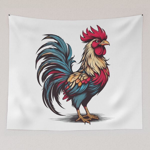Item preview, Mighty Rooster - Rooster Designs designed and sold by RockitBaby.