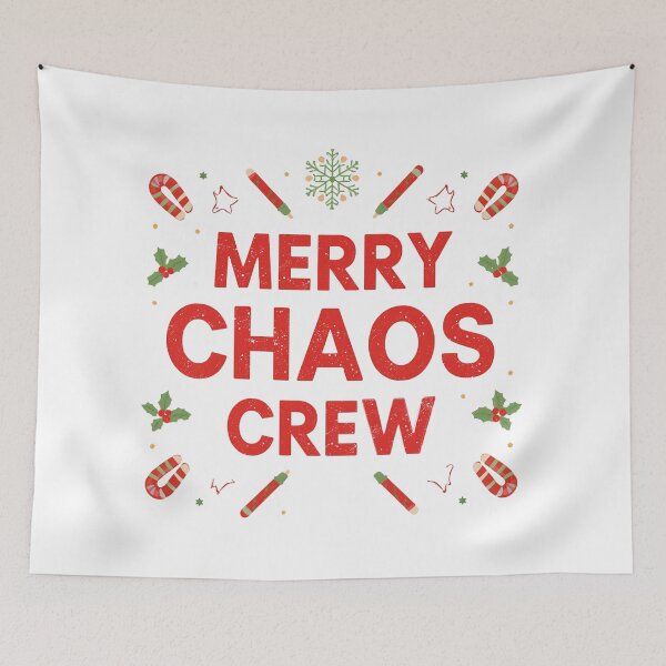 Item preview, Merry Chaos Crew – Funny Christmas Family Matching Holiday Design designed and sold by Graphic Therapist.