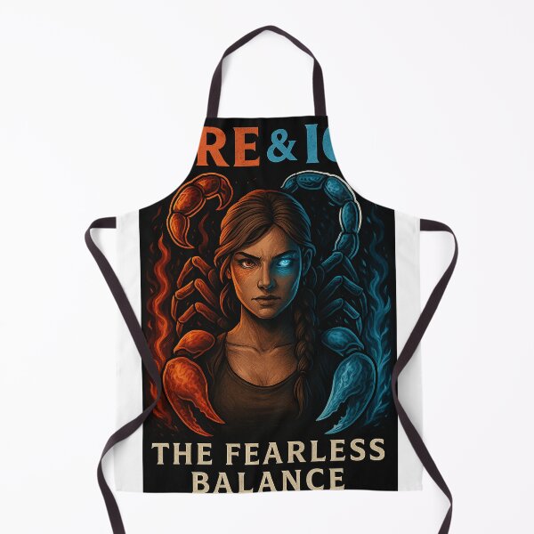 Item preview, Fire & Ice – Fearless Balance Warrior designed and sold by the-dovlat.