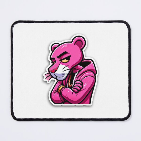 Item preview, Cool Pink Feline With Attitude designed and sold by NexaDoodle.