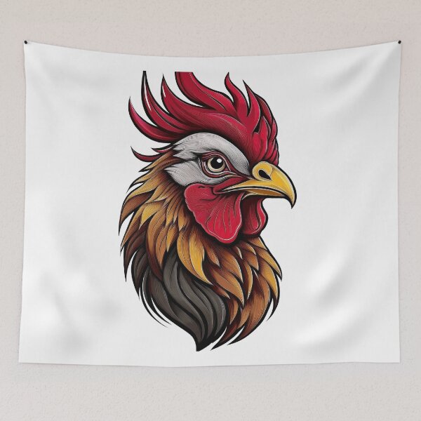 Item preview, Barnyard Herald - Rooster Designs designed and sold by RockitBaby.