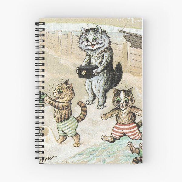 Item preview, Loise Wain Gatos en la playa designed and sold by QualitySolution.