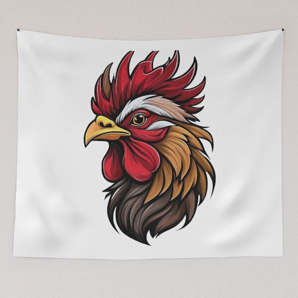 Item preview, Country Crower - Rooster Designs designed and sold by RockitBaby.