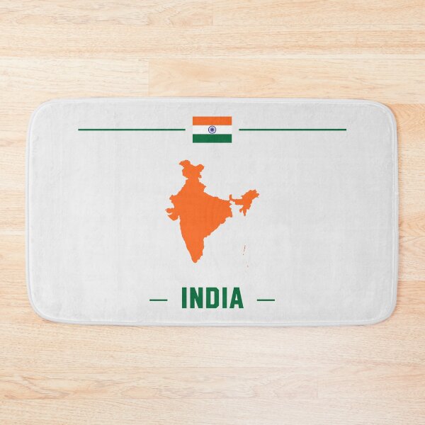 Item preview, India United – Tricolor Flag & Map Fusion designed and sold by mashmosh.