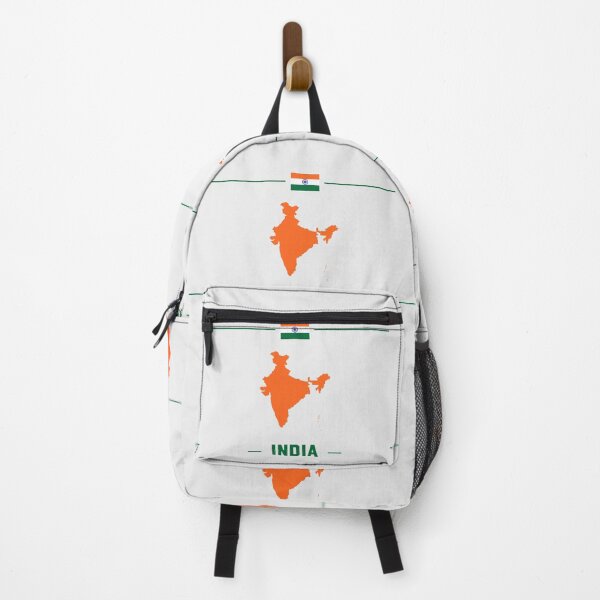 Item preview, India United – Tricolor Flag & Map Fusion designed and sold by mashmosh.
