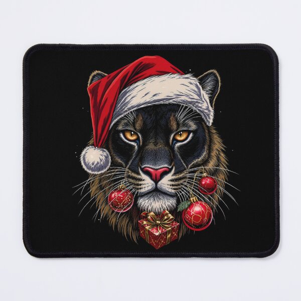 Item preview, Ultra-Premium Christmas Panther | Night Santa Shadow designed and sold by ColorSplash123.