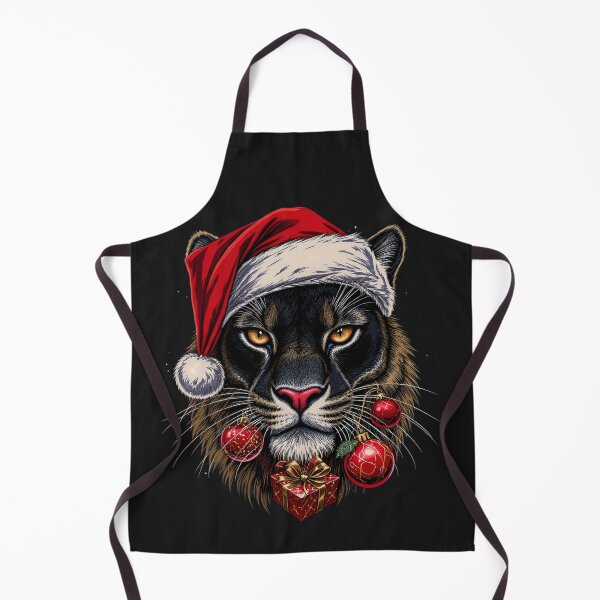 Item preview, Ultra-Premium Christmas Panther | Night Santa Shadow designed and sold by ColorSplash123.