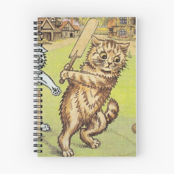 Item preview, Loise Wain Cats Playing Cricket designed and sold by QualitySolution.